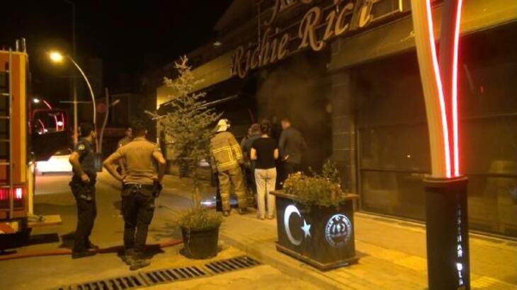 Kırıkkale’de kafede yangın çıktı